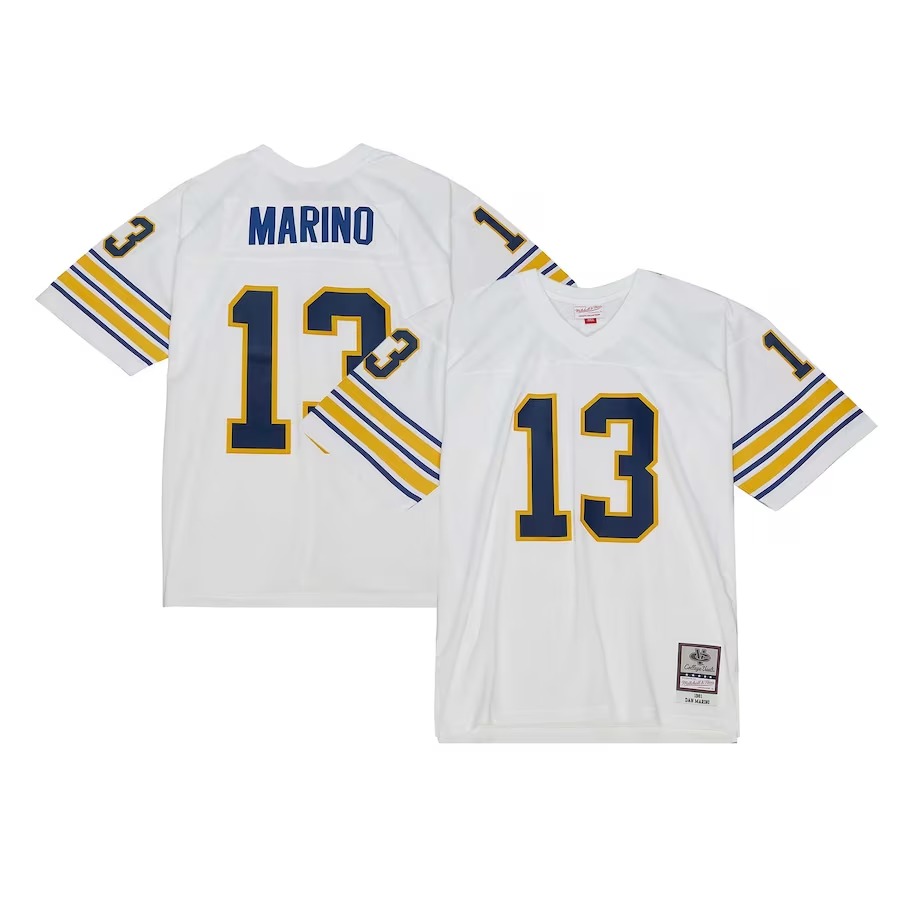 Dan Marino Pitt Panthers Mitchell & Ness 1981 Legacy Jersey - White - Jersey