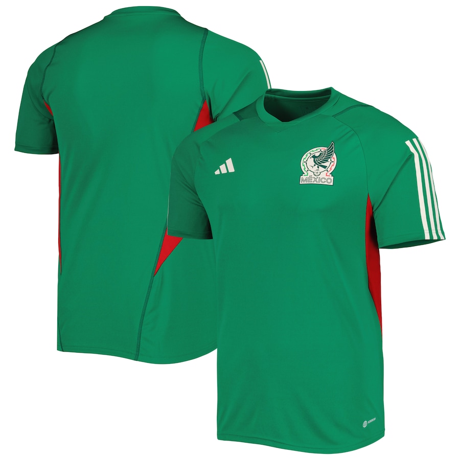 Men's Mexico National Team adidas Green Practice Training Jersey - Jersey