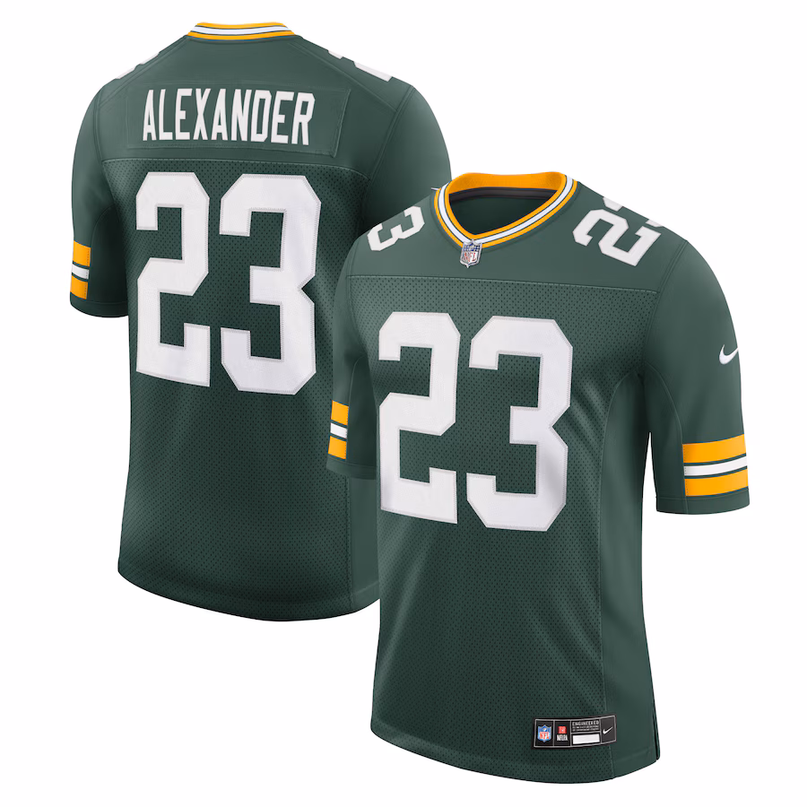 Men's Green Bay Packers Jaire Alexander Nike Green  Vapor Untouchable Limited Jersey - Jersey