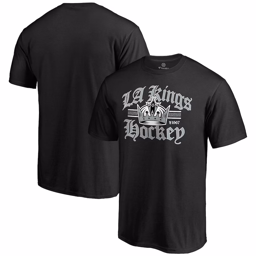 Men's Los Angeles Kings Black Hometown Collection The Crown T-Shirt - Jersey