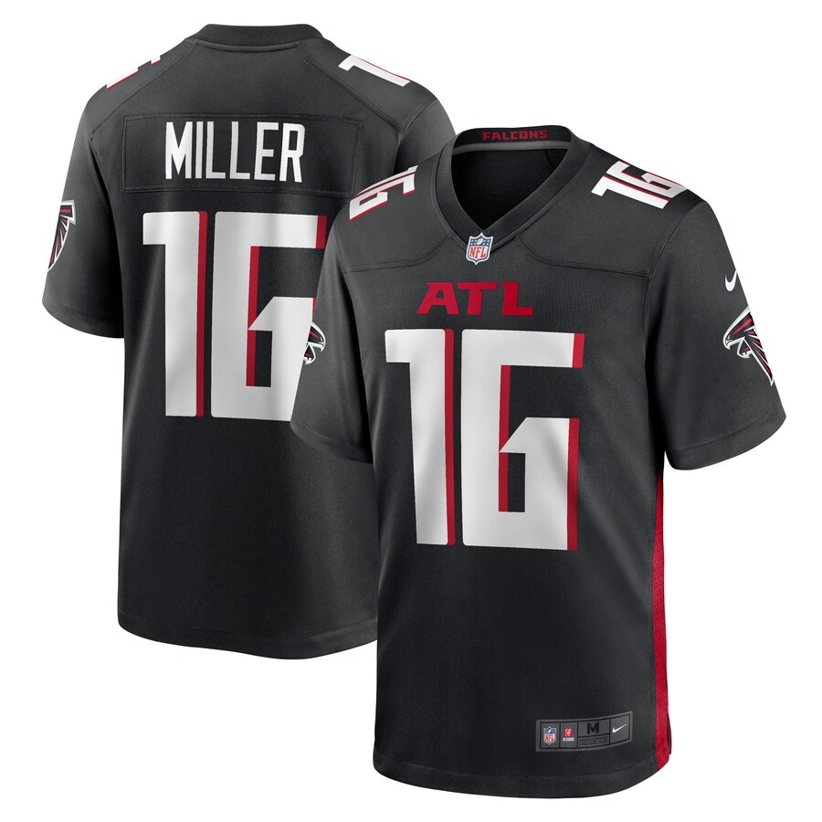 Men's Atlanta Falcons Scotty Miller Nike Black Game Player Jersey - Jersey
