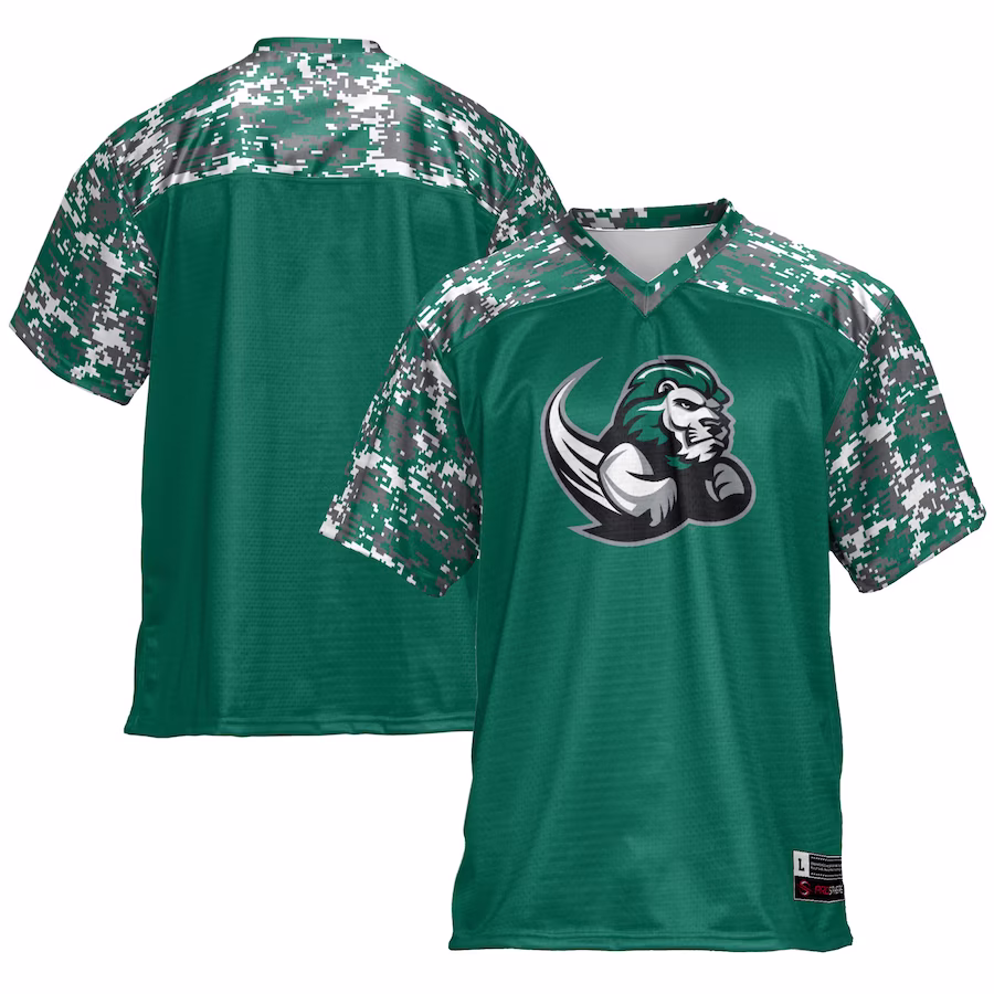 Slippery Rock Pride GameDay Greats Football Jersey - Green - Jersey