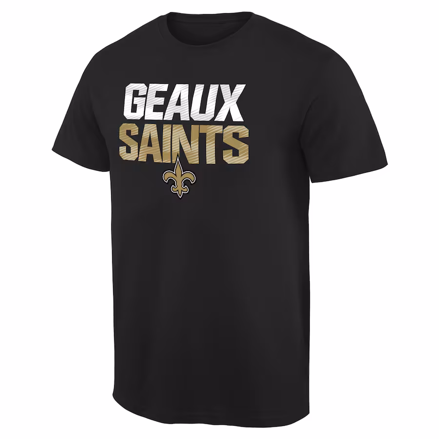 Men's New Orleans Saints Black Mantra T-Shirt - Jersey
