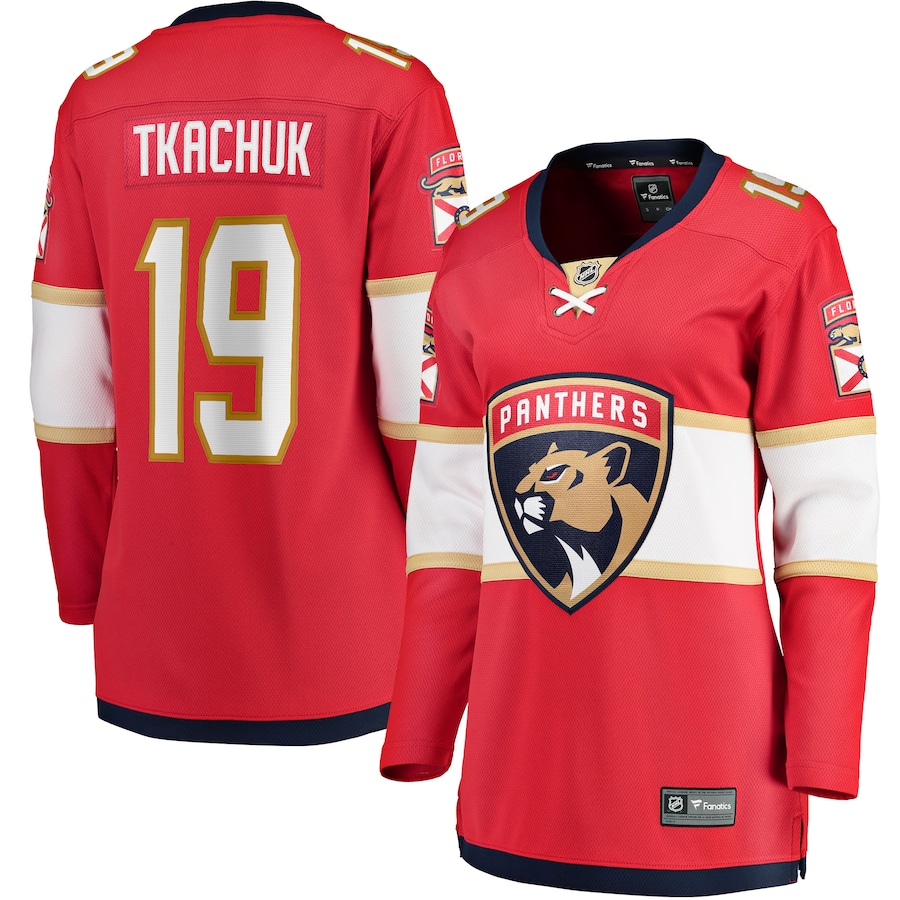 Women's Florida Panthers Matthew Tkachuk Fanatics Red Home Breakaway Player Jersey - Jersey