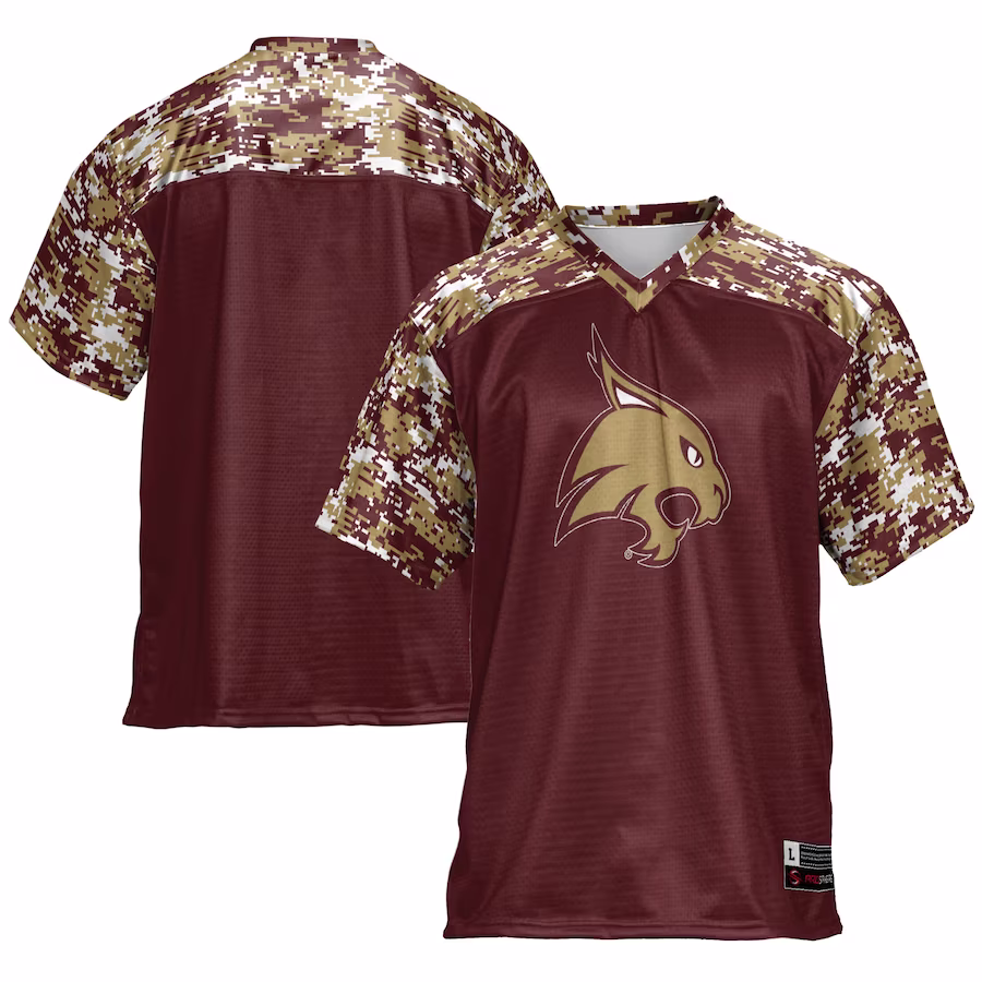 Texas State Bobcats GameDay Greats Football Jersey - Maroon - Jersey