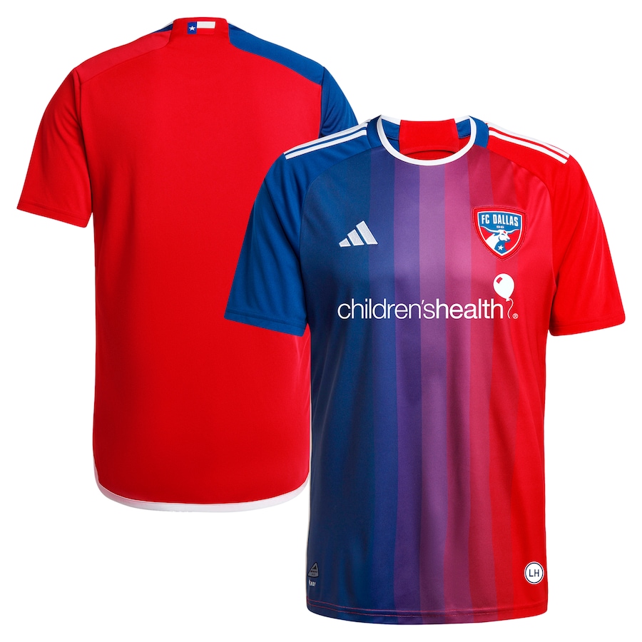 Men's FC Dallas  adidas Navy 2024 After Burner Replica Jersey - Jersey
