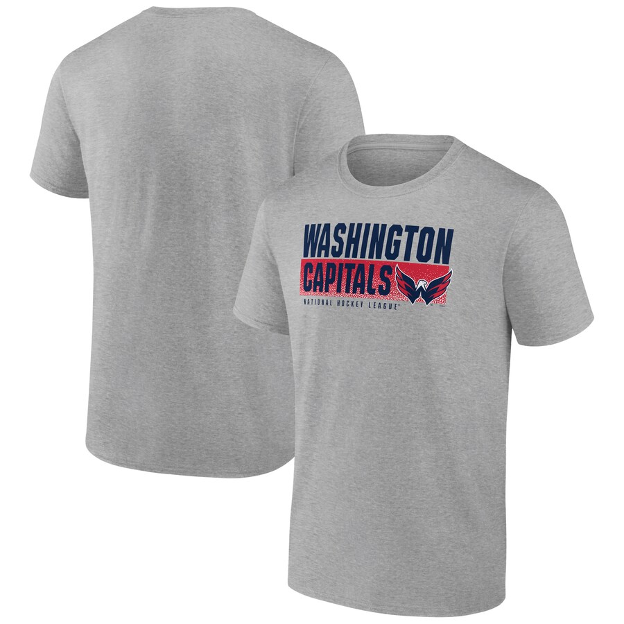 Men's Washington Capitals Heathered Gray Jet Speed T-Shirt - Jersey