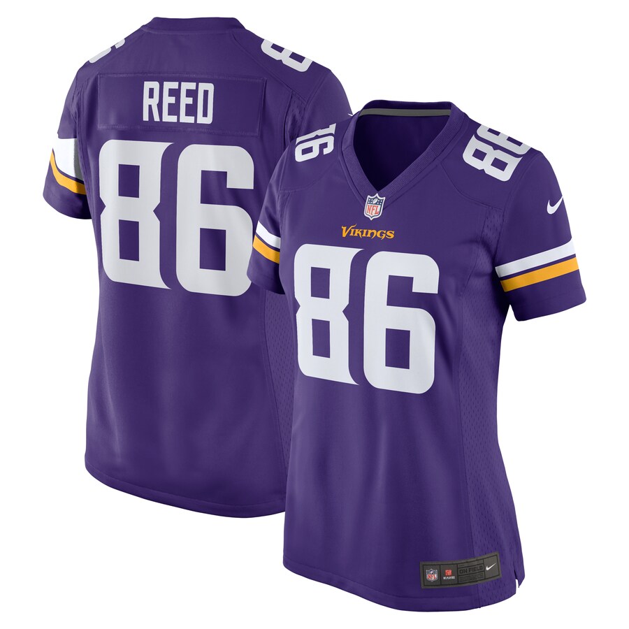 Women's Minnesota Vikings Jake Reed Nike Purple Retired Player Game Jersey - Jersey