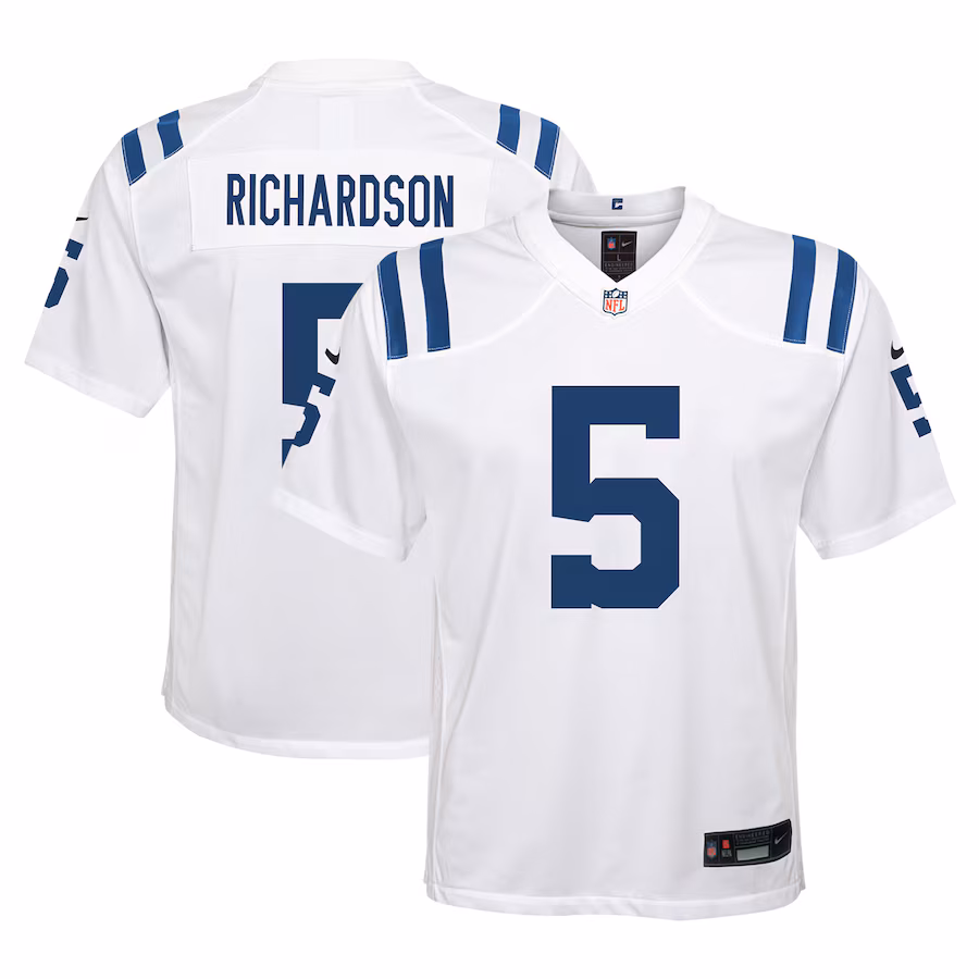 Youth Indianapolis Colts Anthony Richardson Nike White Player Game Jersey - Jersey