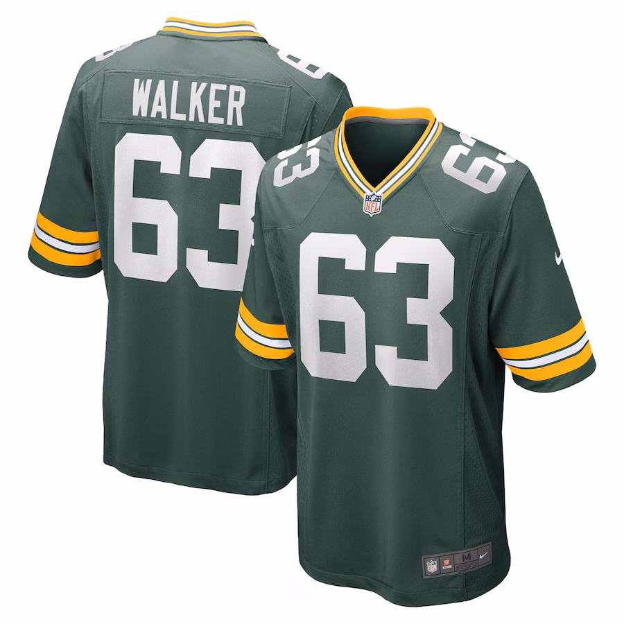 Men's Green Bay Packers Rasheed Walker Nike Green Game Player Jersey - Jersey
