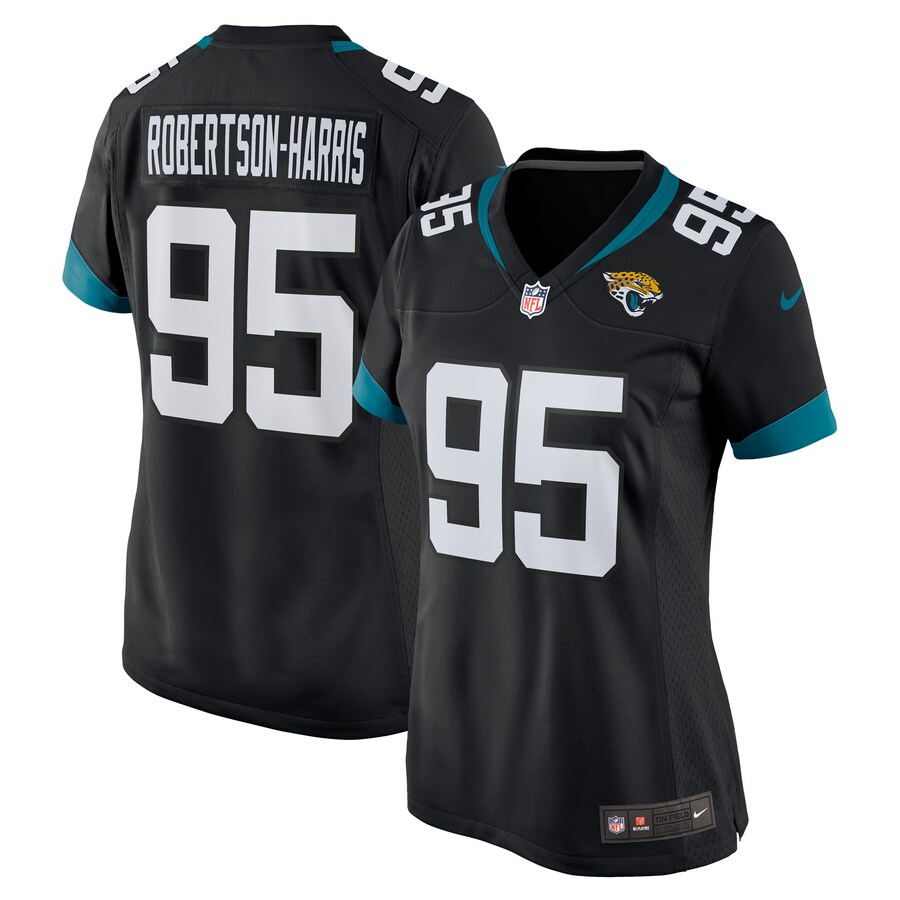 Women's Jacksonville Jaguars Roy Robertson-Harris Nike Black Game Jersey - Jersey
