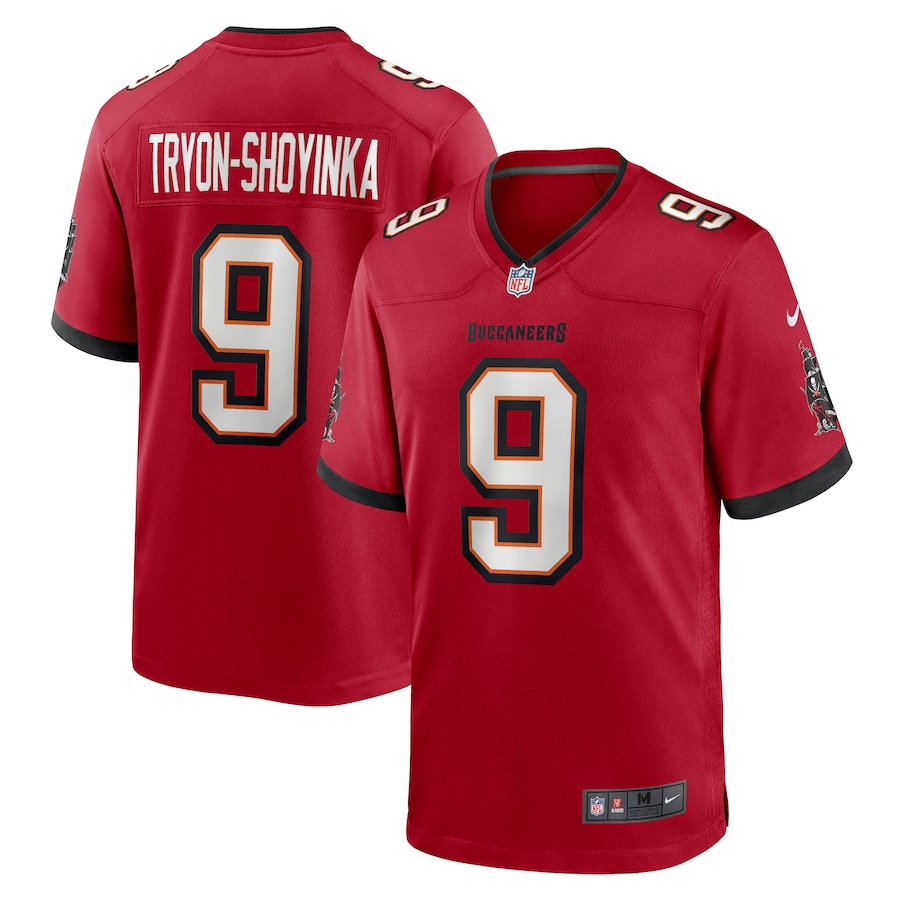 Men's Tampa Bay Buccaneers Joe Tryon-Shoyinka Nike Red Game Jersey - Jersey