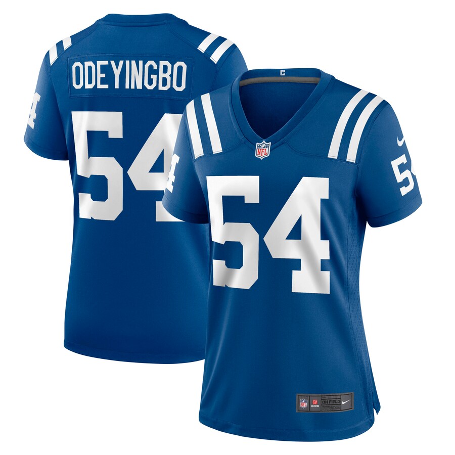 Women's Indianapolis Colts Dayo Odeyingbo Nike Royal Game Jersey - Jersey