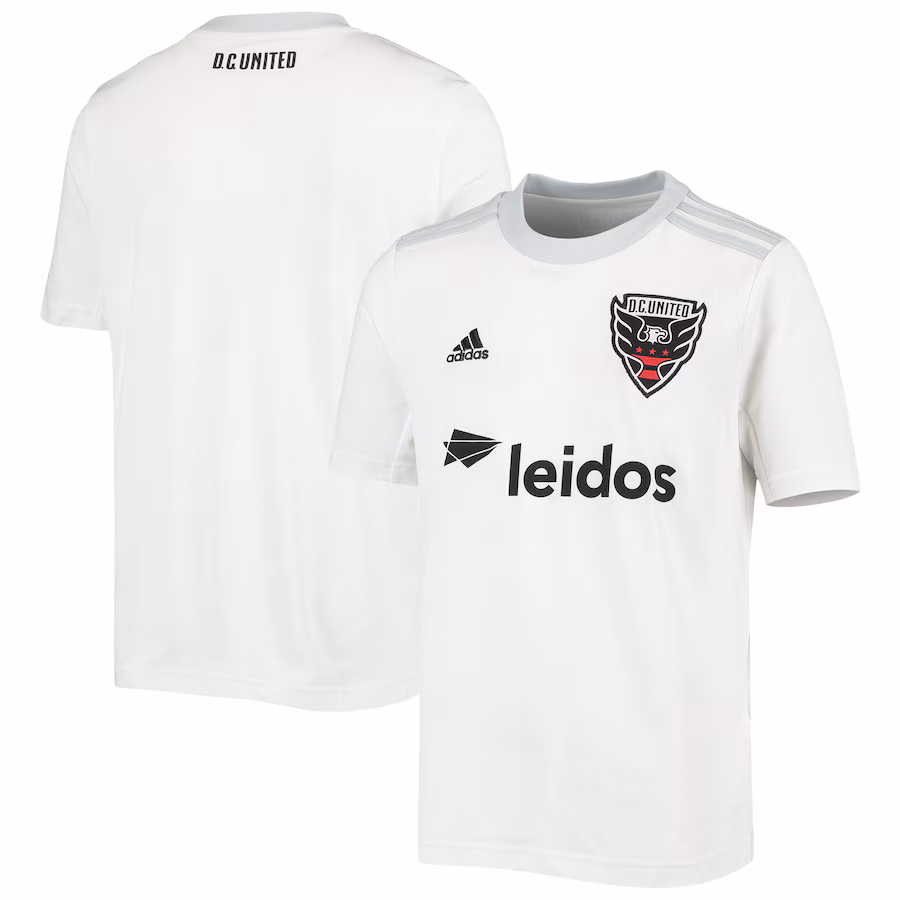 Men's D.C. United adidas White 2019 Away Team Authentic Jersey - Jersey