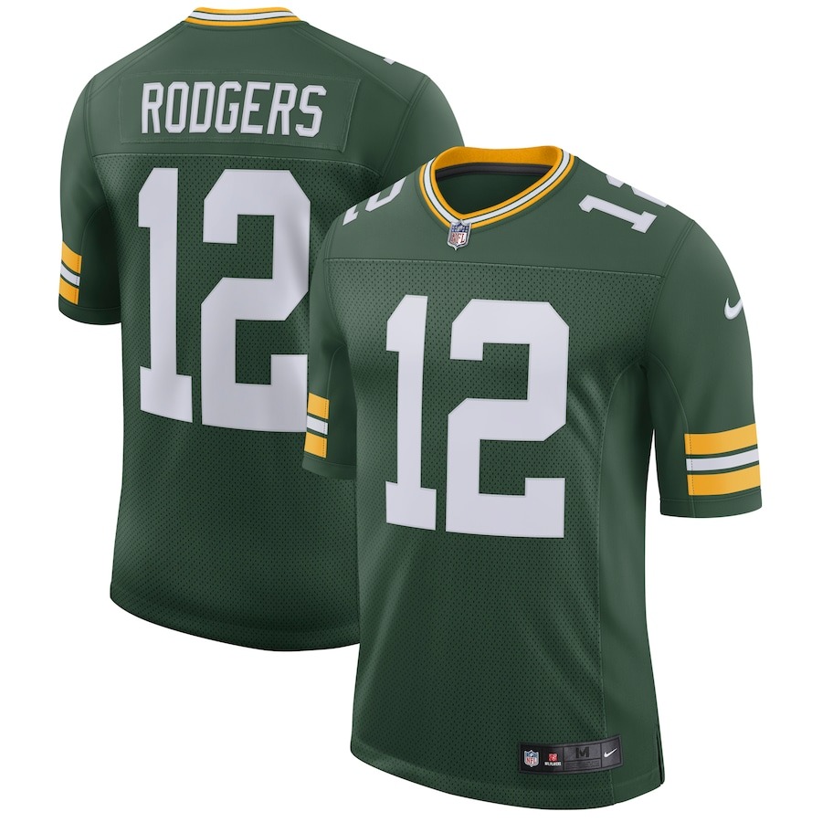 Men's Green Bay Packers Aaron Rodgers Nike Green Classic Limited Player Jersey - Jersey