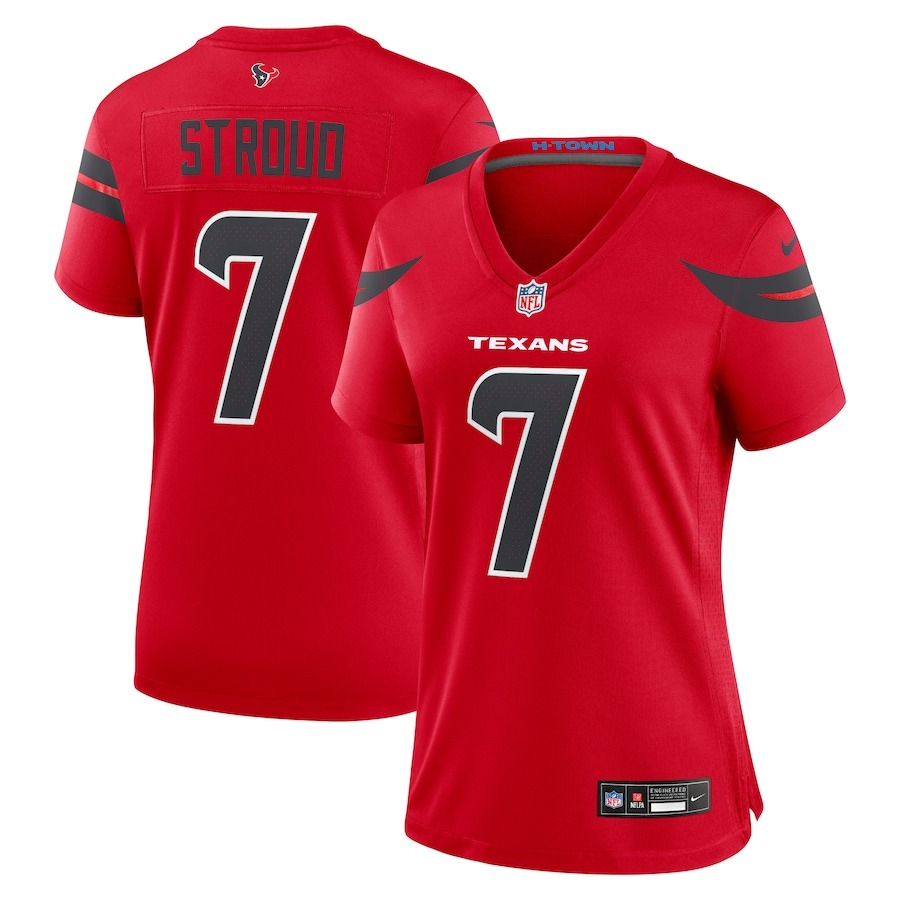 Women's Houston Texans C.J. Stroud Nike Red Alternate Game Jersey - Jersey