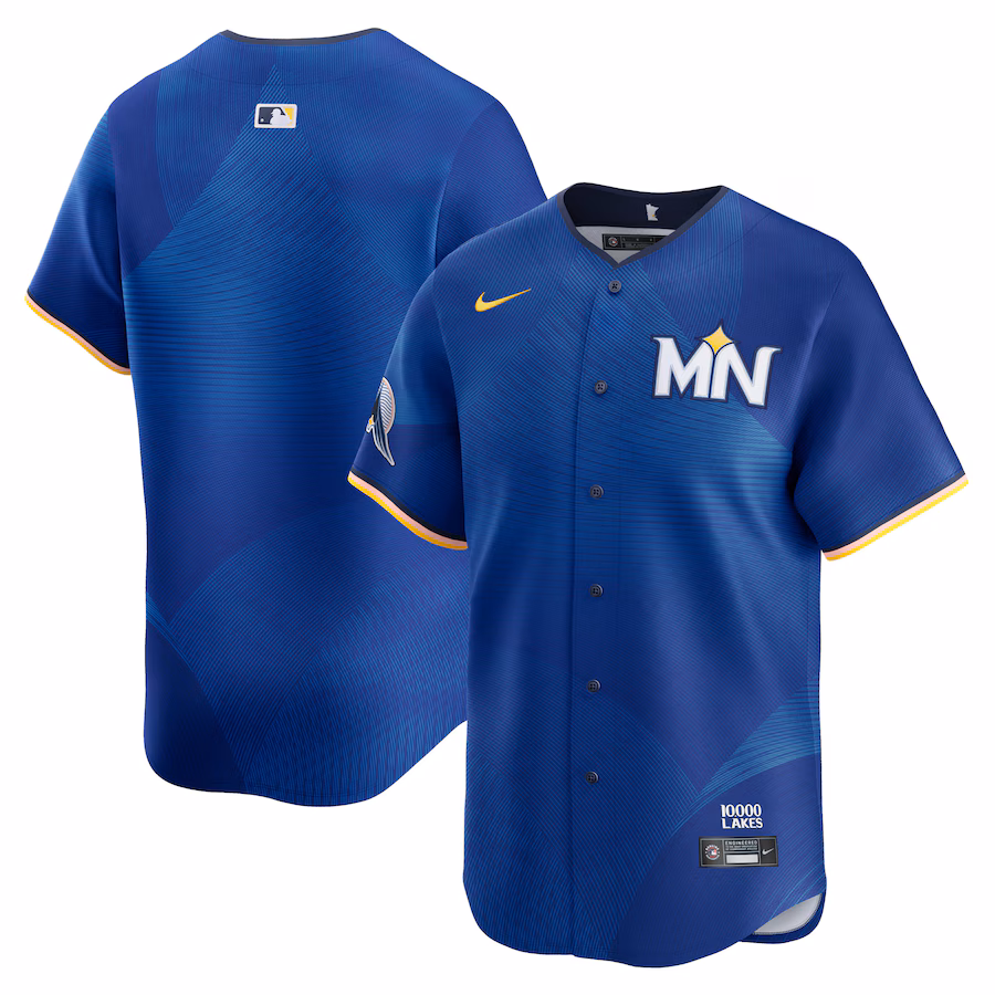 Men's Minnesota Twins  Nike Royal 2024 City Connect Limited Jersey - Jersey