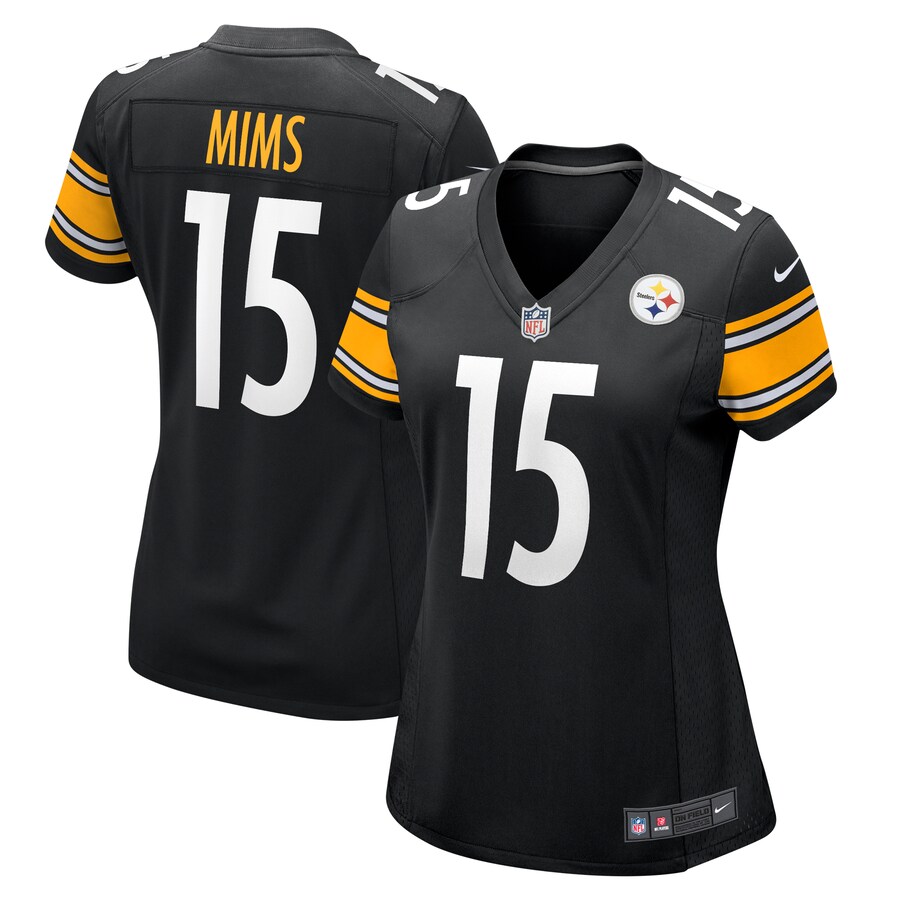 Women's Pittsburgh Steelers Denzel Mims Nike Black Game Jersey - Jersey