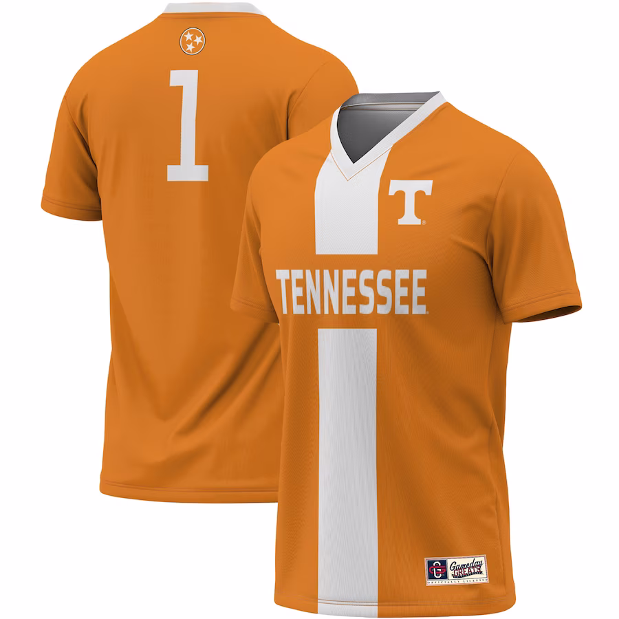 #1 Tennessee Volunteers ProSphere Unisex Lightweight Soccer Jersey - Tennessee Orange - Jersey