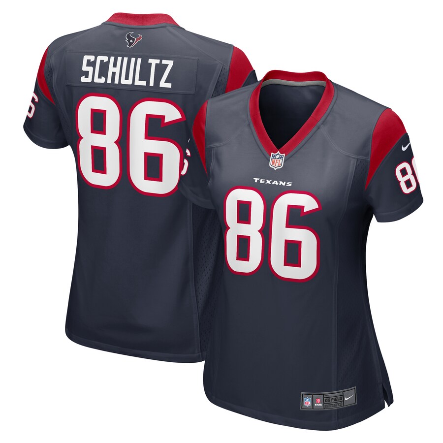 Women's Houston Texans Dalton Schultz Nike  Navy Team Game Jersey - Jersey