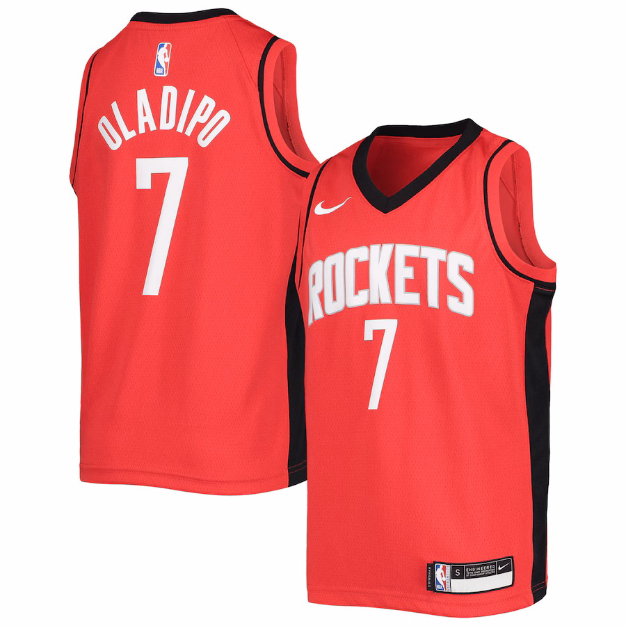 Youth Houston Rockets Victor Oladipo Nike Red Swingman Jersey - Icon Edition - Jersey