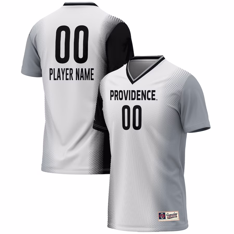 Providence Friars GameDay Greats Youth NIL Pick-A-Player Lightweight Women's Soccer Jersey - White - Jersey