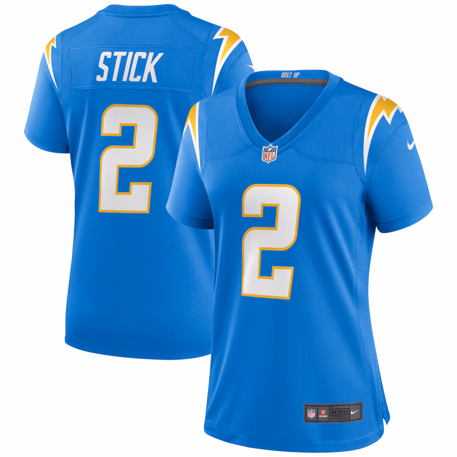 Women's Los Angeles Chargers Easton Stick Nike Powder Blue Game Jersey - Jersey