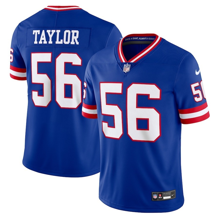 Men's New York Giants Lawrence Taylor Nike Royal Alternate Vapor Untouchable Limited Jersey - Jersey