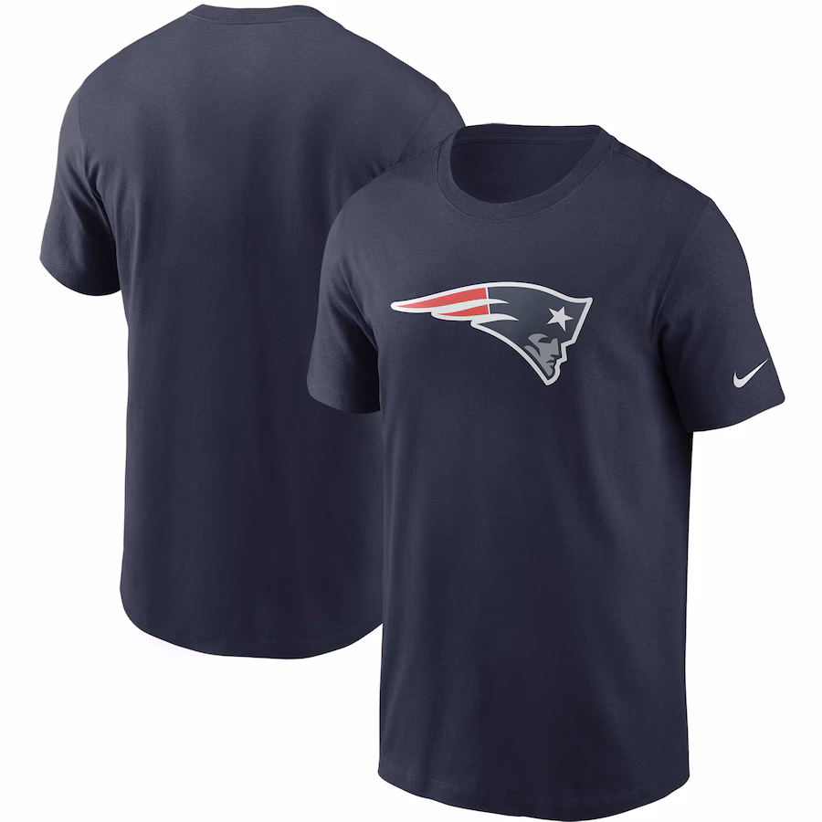 Men's New England Patriots Nike Navy Primary Logo T-Shirt - Jersey