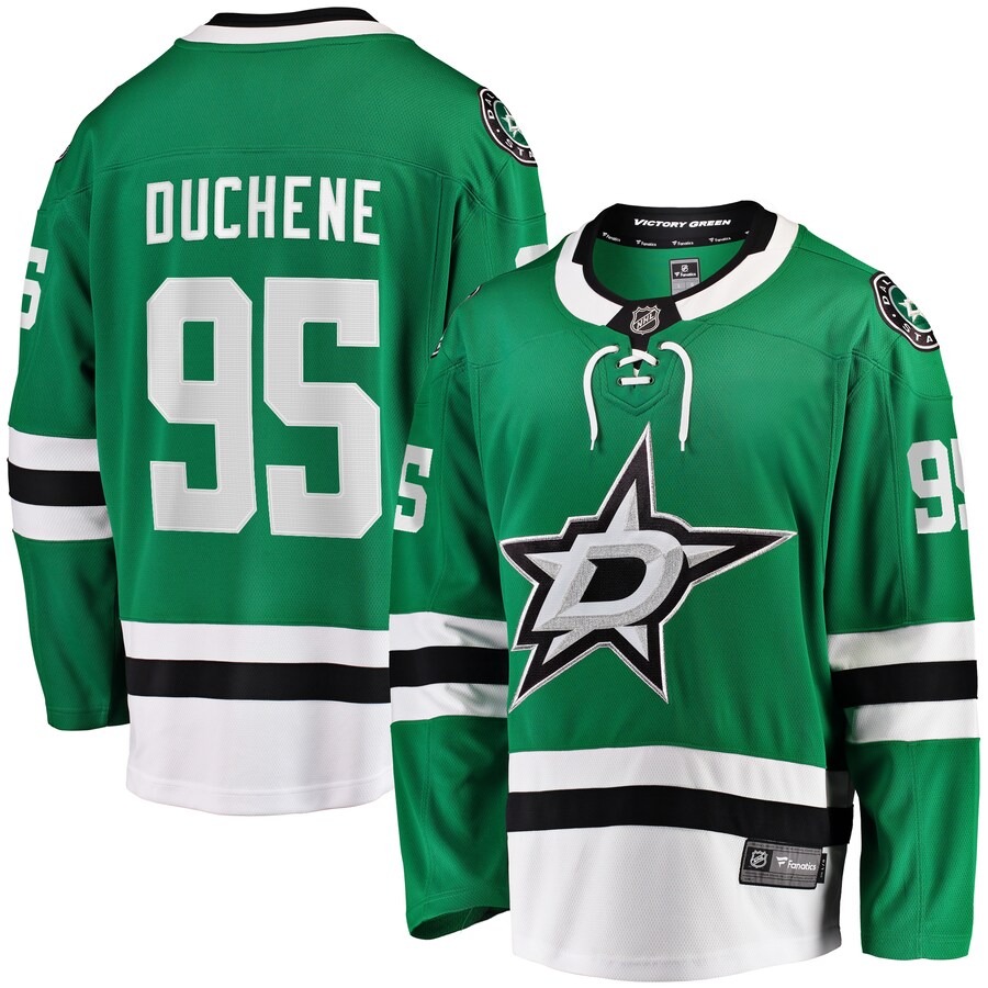 Men's Dallas Stars Matt Duchene Fanatics Branded Kelly Green Home Breakaway Player Jersey - Jersey