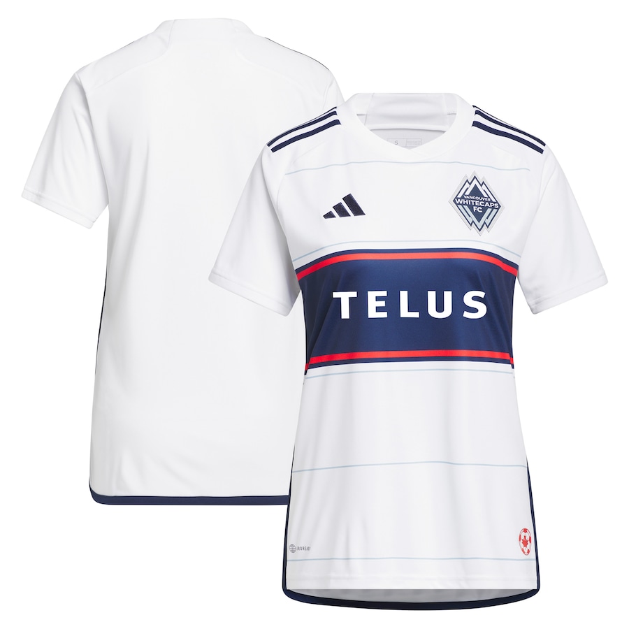 Women's Vancouver Whitecaps FC adidas White 2023 Bloodlines Replica Jersey - Jersey