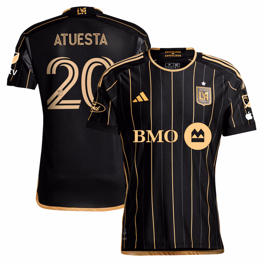 Men's LAFC Eduard Atuesta adidas Black 2024 Primary Authentic Player Jersey - Jersey