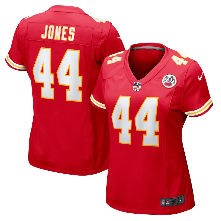 Women's Kansas City Chiefs Cam Jones Nike Red Game Jersey - Jersey