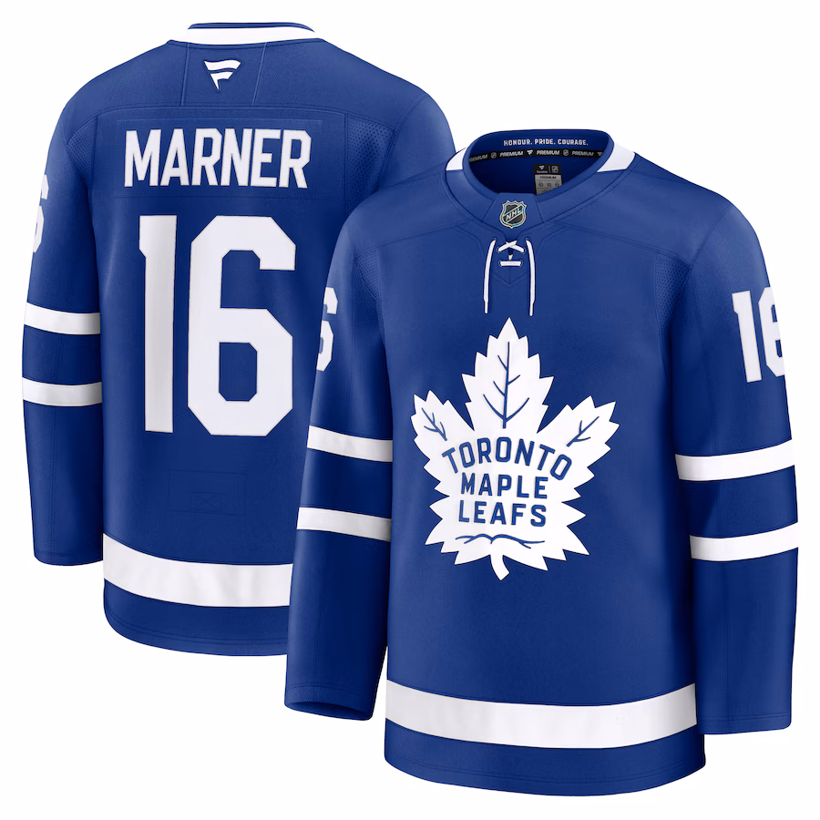 Men's Toronto Maple Leafs Mitch Marner Fanatics Blue Home Premium Jersey - Jersey