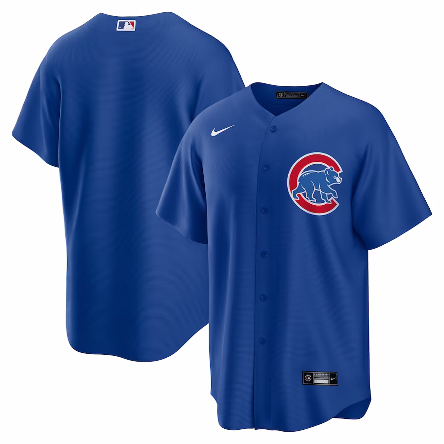 Men's Chicago Cubs Nike Royal Alternate Replica Team Jersey - Jersey