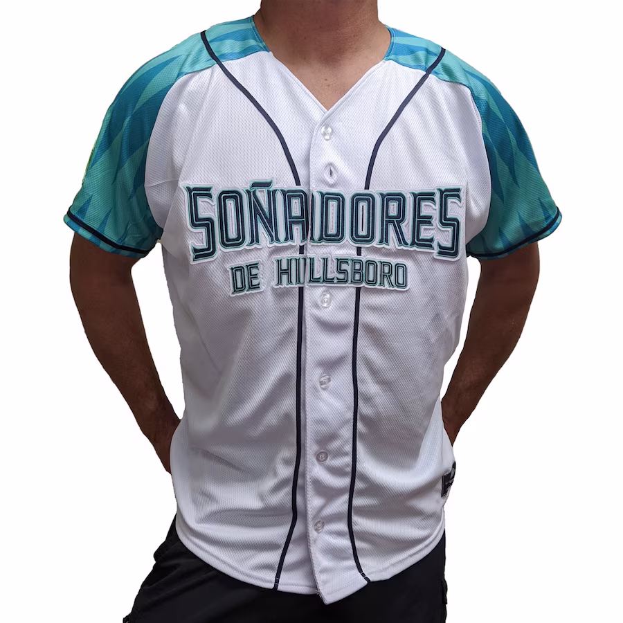 Men's Hillsboro Hops White Copa Replica Jersey - Jersey