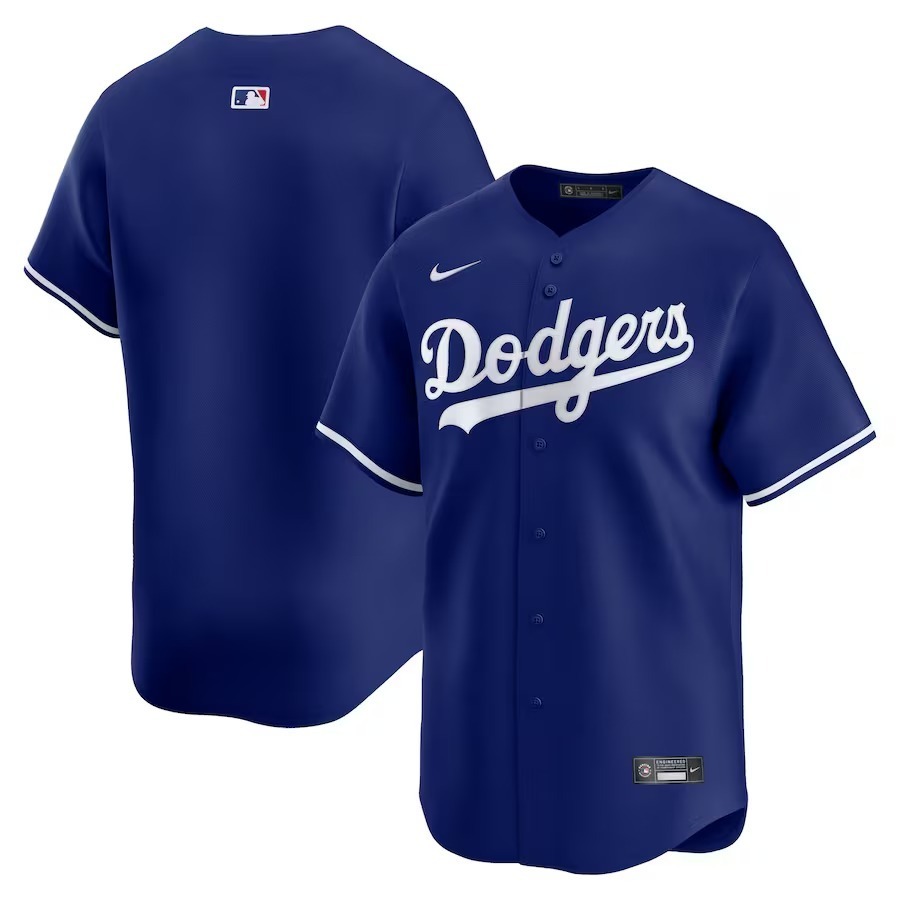 Men's Los Angeles Dodgers Nike Royal Alternate Limited Jersey - Jersey