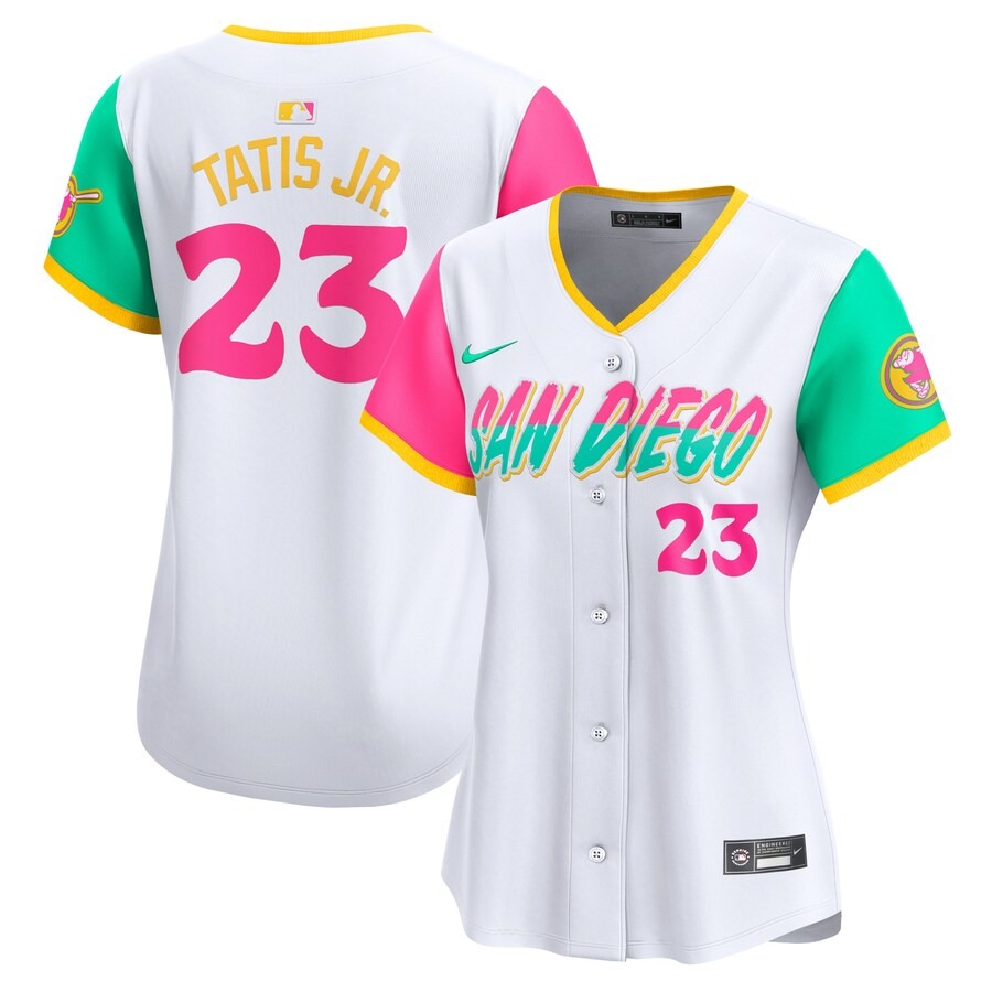 Women's San Diego Padres Fernando Tatis Jr. Nike White City Connect Limited Player Jersey - Jersey