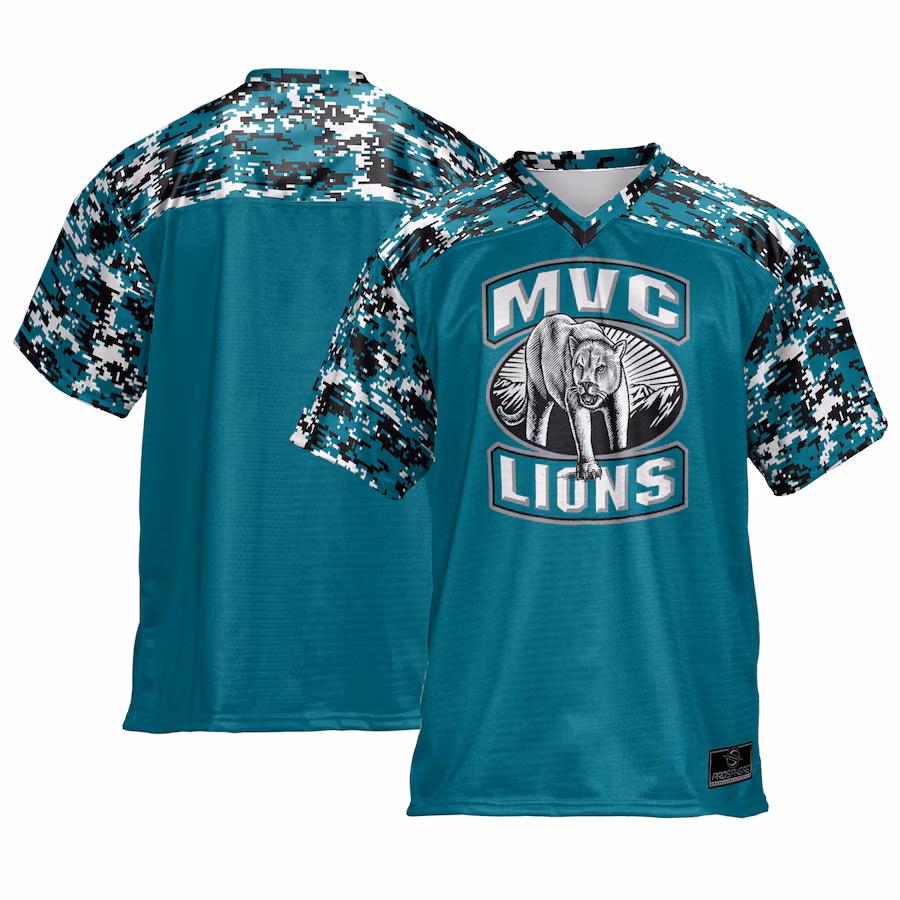 Youth ProSphere  Blue MVC Mountain Lions  Football Jersey - Jersey