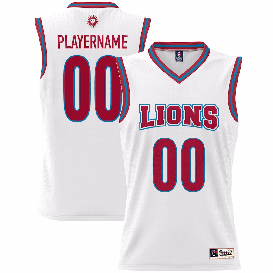 Loyola Marymount Lions Unisex NIL Pick-A-Player Lightweight Men's Basketball Jersey - White - Jersey