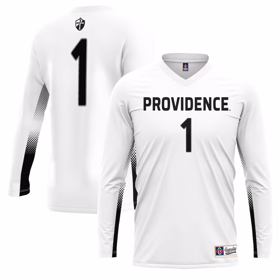 #1 Providence Friars GameDay Greats Unisex Lightweight Volleyball Jersey - White - Jersey