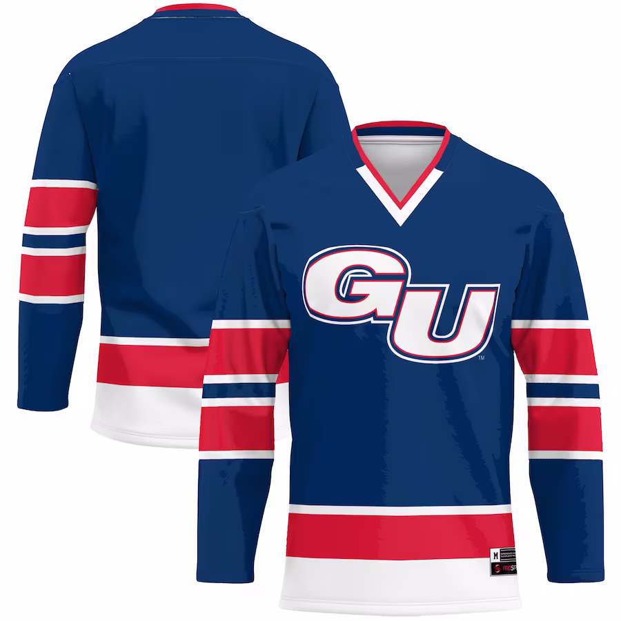 Gonzaga Bulldogs GameDay Greats Hockey Jersey - Navy - Jersey
