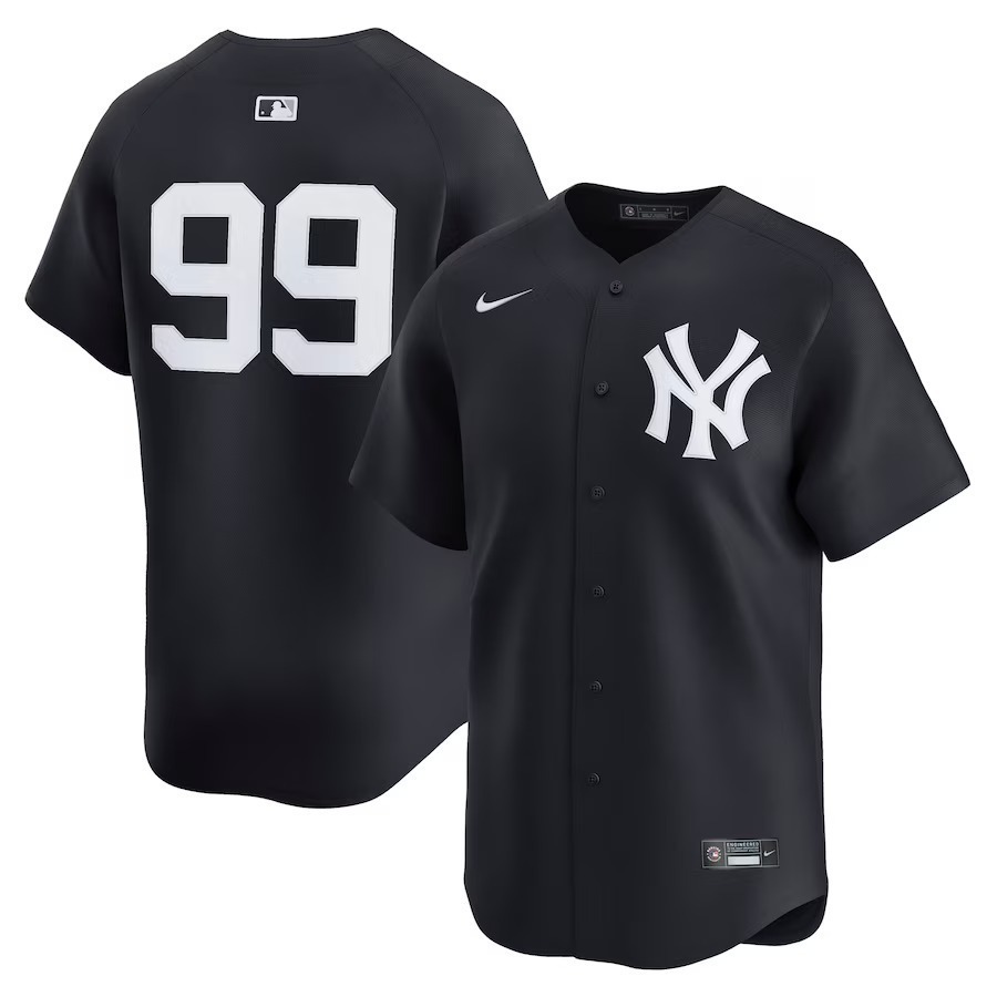 Men's New York Yankees Aaron Judge Nike Gray Alternate Limited Player Jersey - Jersey