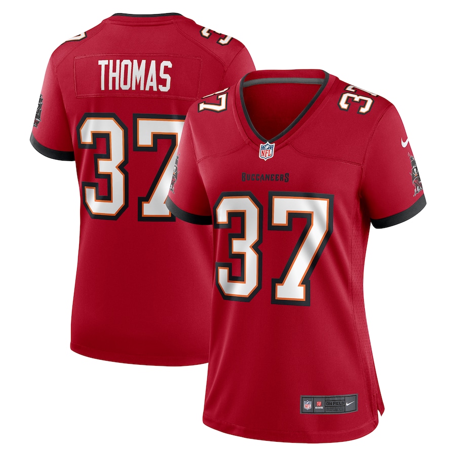 Women's Tampa Bay Buccaneers Tavierre Thomas Nike  Red  Game Jersey - Jersey
