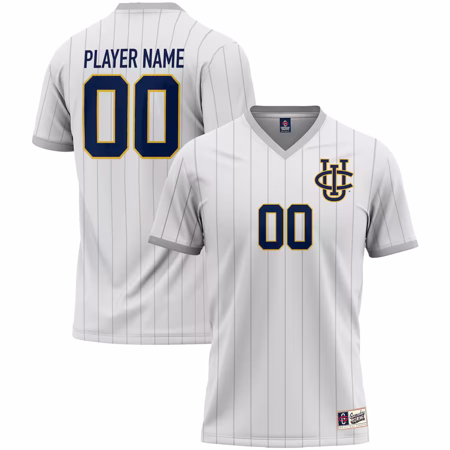 UC Irvine Anteaters GameDay Greats NIL Pick-A-Player Lightweight Men's Soccer Jersey - White - Jersey