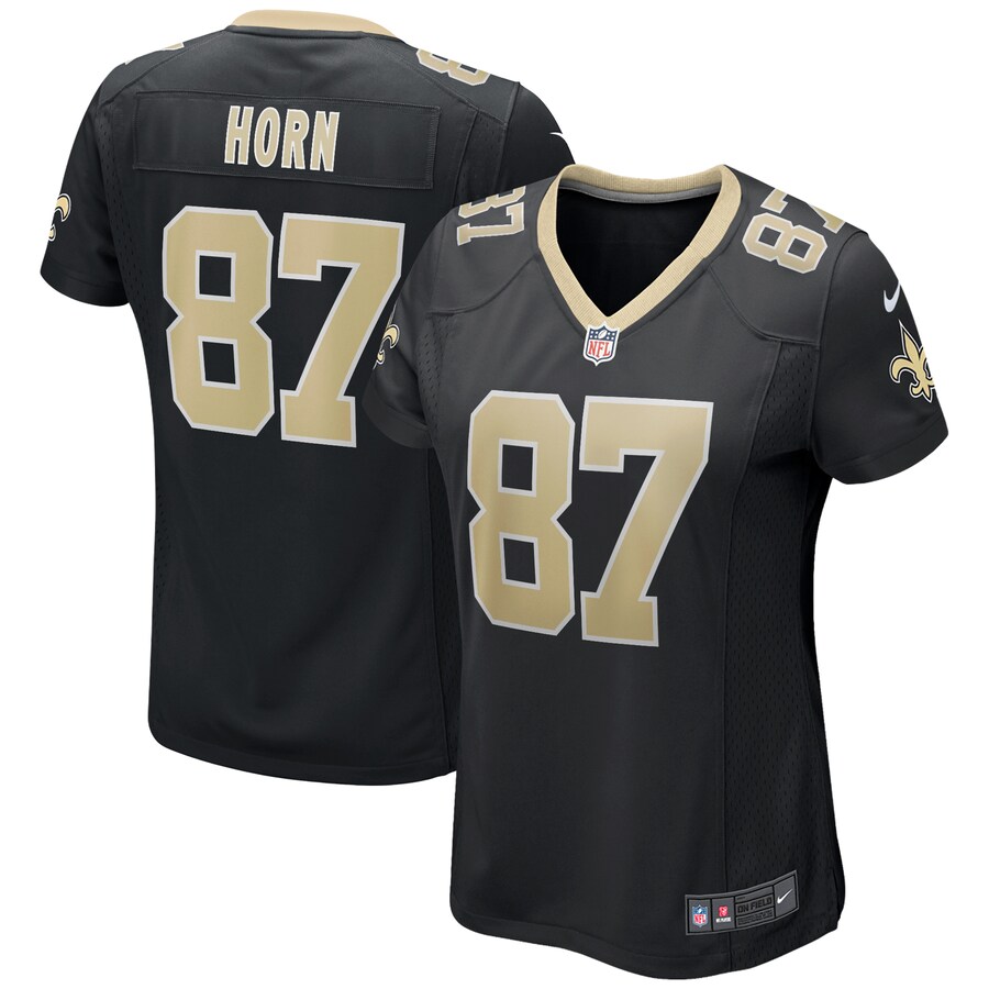 Women's New Orleans Saints Joe Horn Nike Black Game Retired Player Jersey - Jersey
