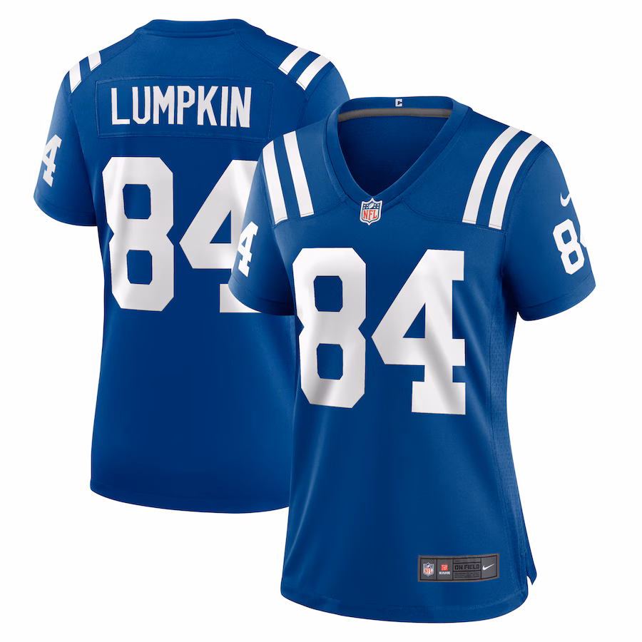 Women's Indianapolis Colts Johnny Lumpkin Nike  Royal Team Game Jersey - Jersey
