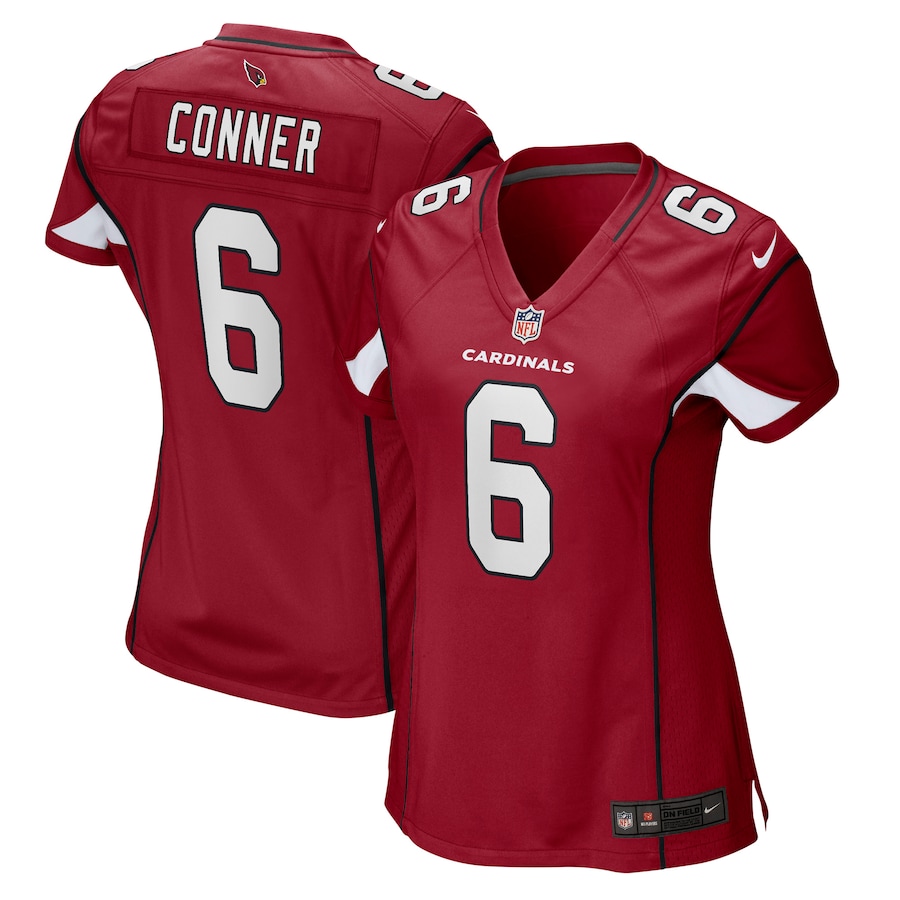 Women's Arizona Cardinals James Conner Nike Cardinal Game Jersey - Jersey