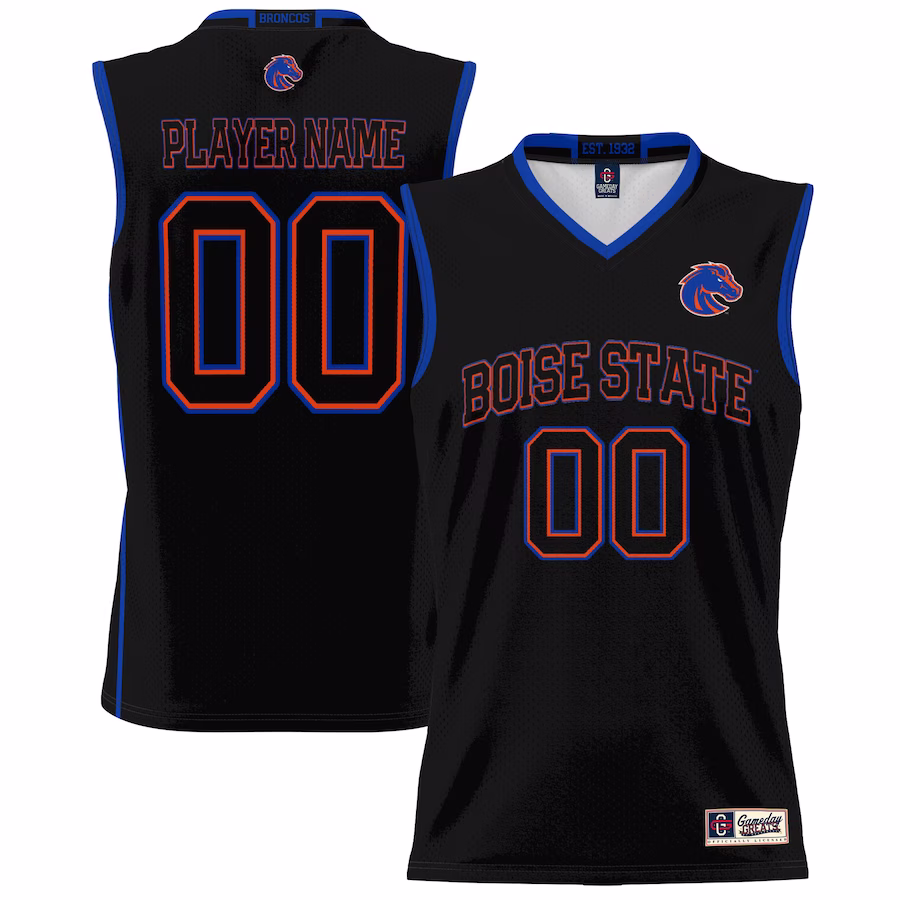 Boise State Broncos GameDay Greats Youth NIL Pick-A-Player Lightweight Women's Basketball Jersey - Black - Jersey
