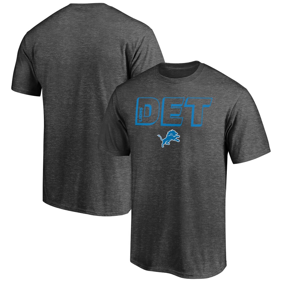 Men's Detroit Lions Charcoal Must Win T-Shirt - Jersey